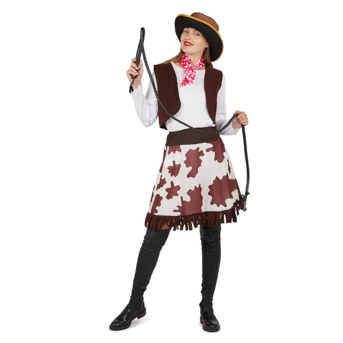 Costume adulte Cow-Girl - L/XL