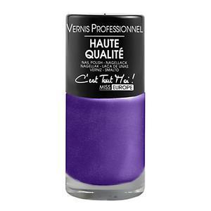 Vernis à ongles pro-fashion n°69 - ø 2.8 x H 6.75 cm - Violet Indigo - MISS EUROPE
