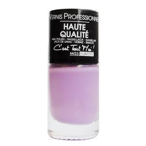 Vernis à ongles pro-fashion n°130 - ø 2.8 x H 6.75 cm - Violet Mauve Orchidée - MISS EUROPE