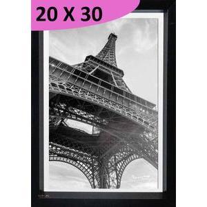 Tableau Les dessous d'Eiffel - L 30 x l 20 cm - Noir, blanc - VUE SUR IMAGE