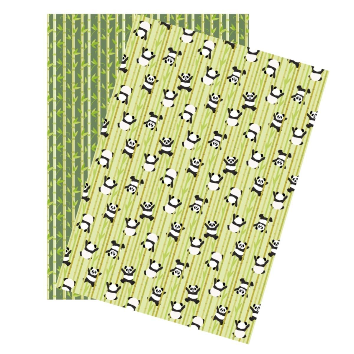 2 Washi Paper - Multicolore - 2 feuilles
