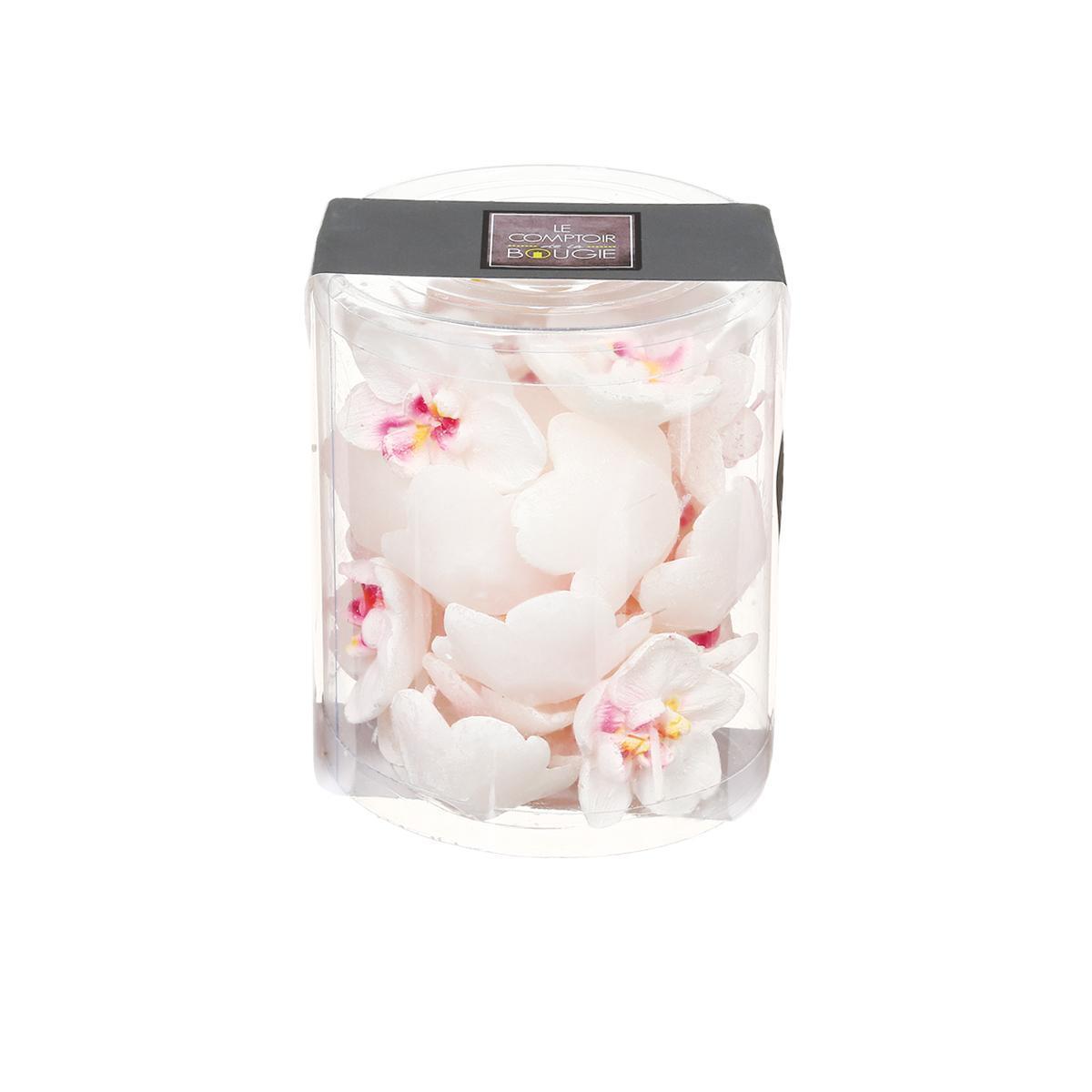 Bougie flottante orchidee 6.5 g x 30