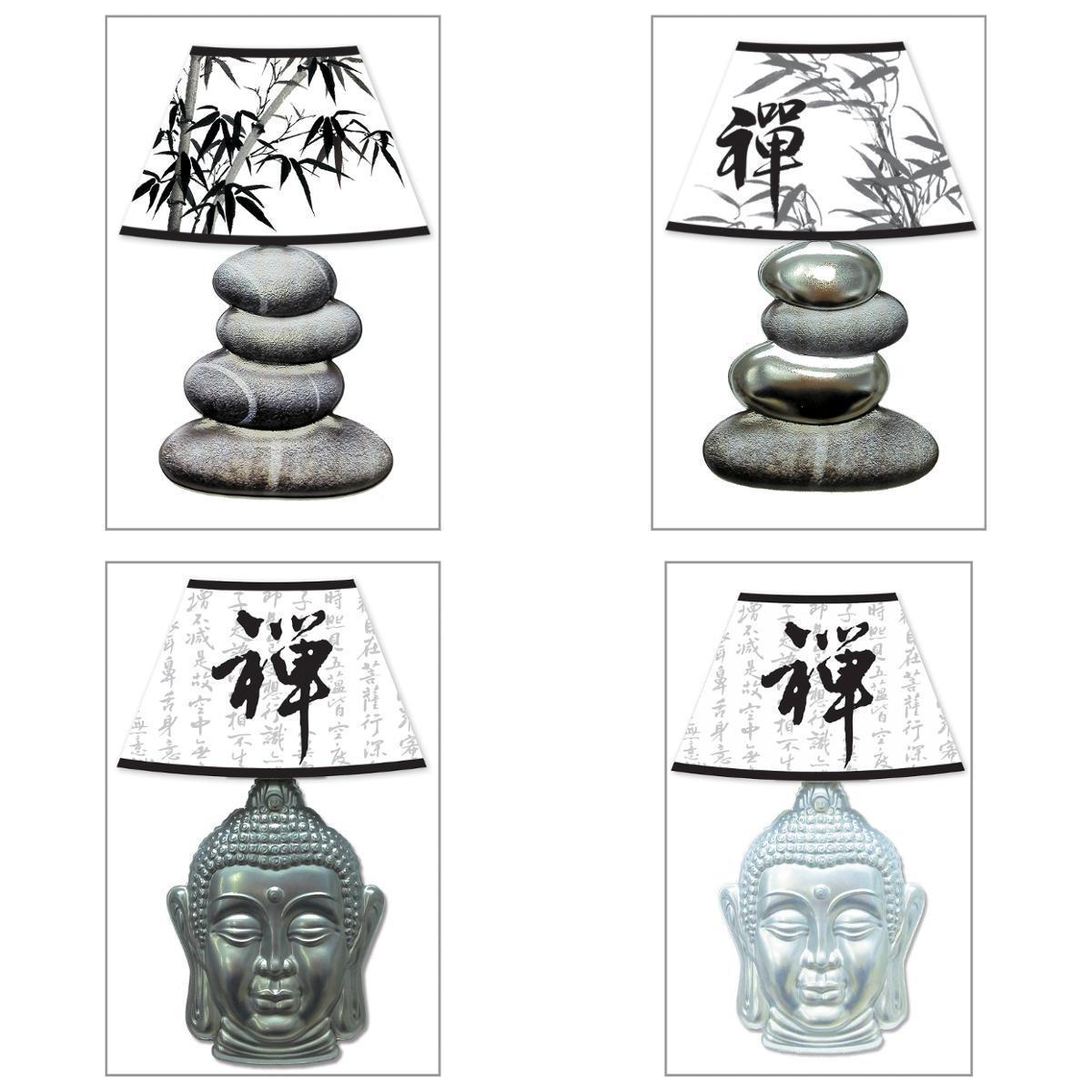 Sticker lampe led zen l35 cm assortis