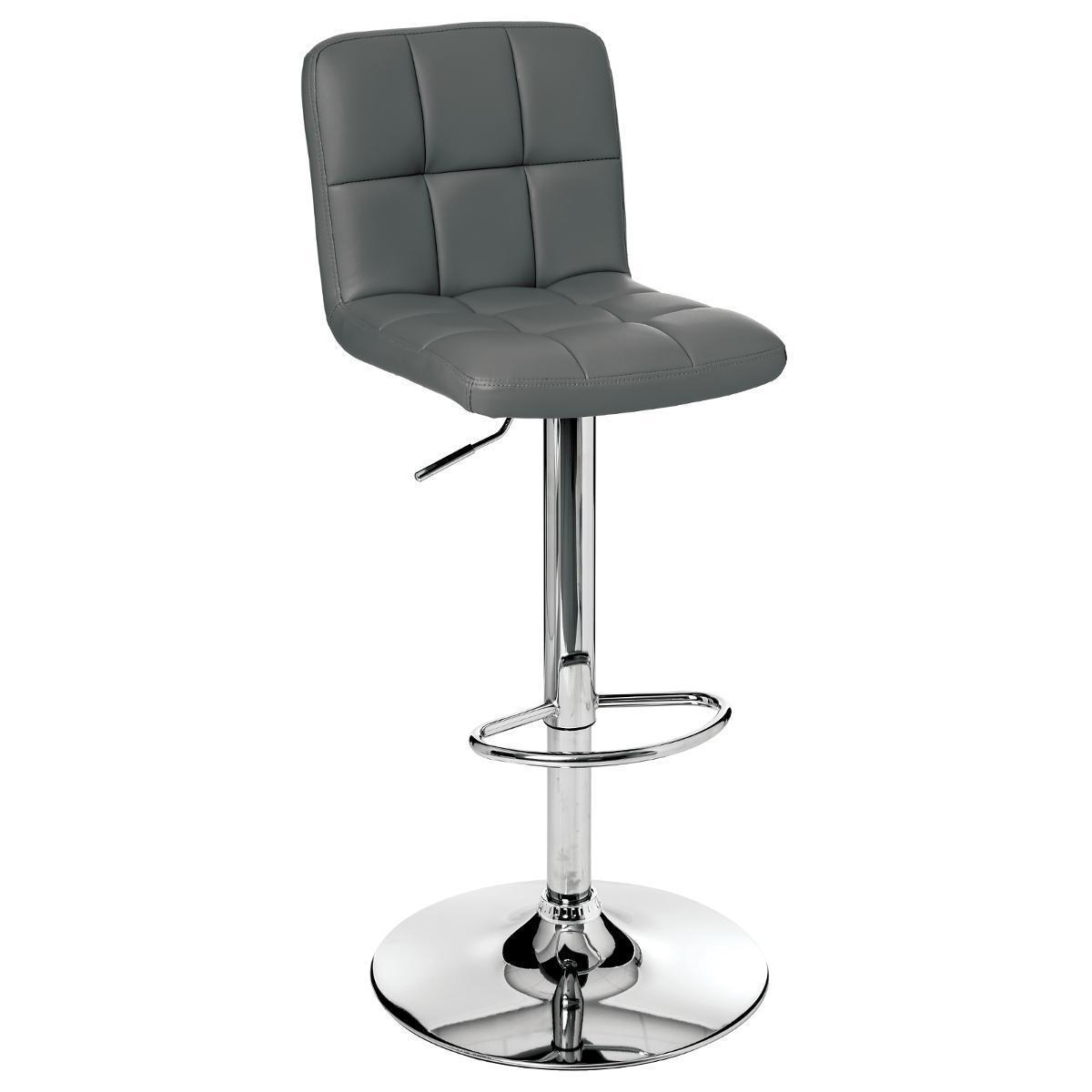 Tabouret de bar Delek - Gris