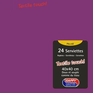24 serviettes Gappy Prestige - Violet