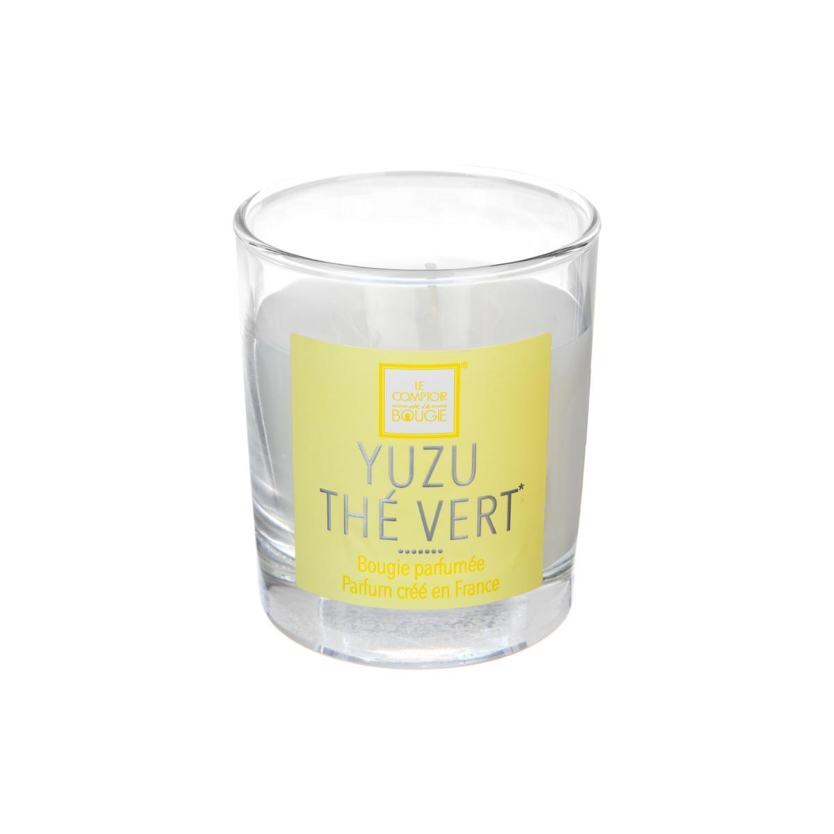 Bougie parfumée yuzu et thé - 190 g