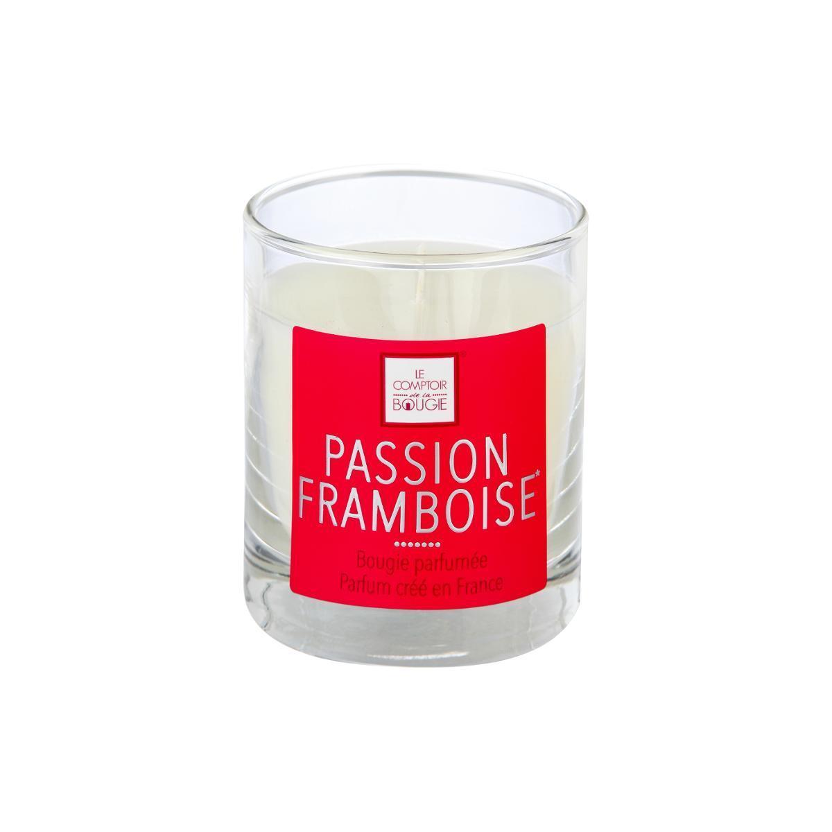 Bougie passion framboise - 190 g