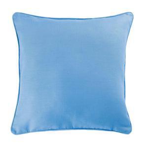 Housse de Coussin + encart Panama - L 40 x l 40 cm - Bleu