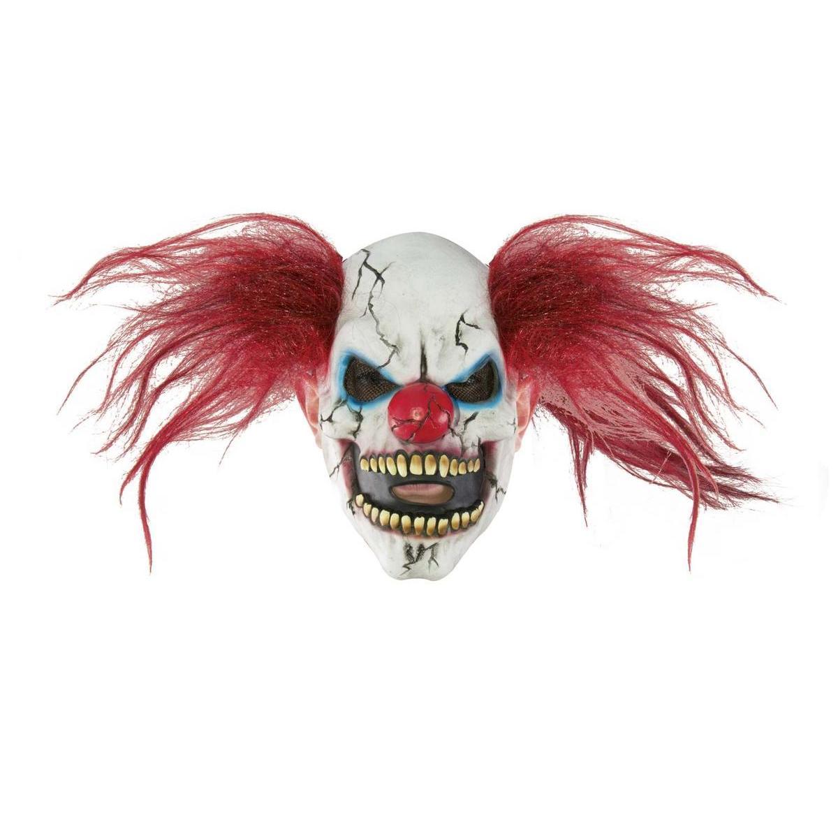 Masque clown diabolique - Taille adulte