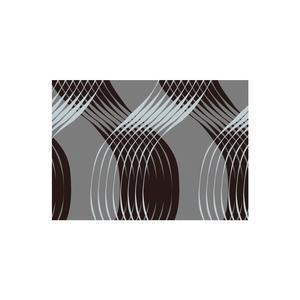 Adhésif déco Vagues Nocturnes - L 150 x l 45 cm - Noir