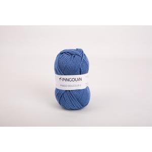 Pelote acrylique Pingo Douceur 6 - 50 m - Bleu - PINGOUIN
