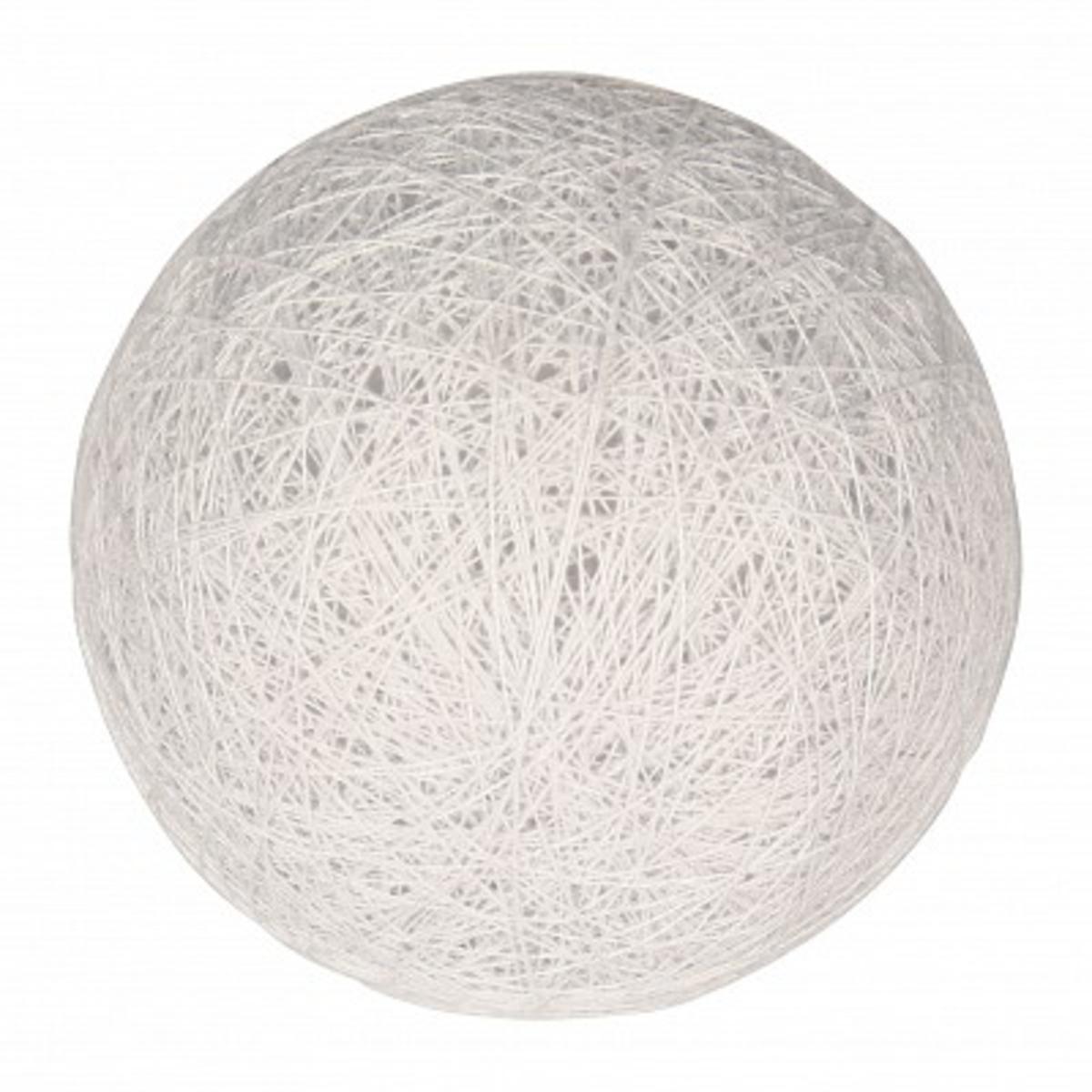 Boule tissu - ø 6 cm - Gris clair