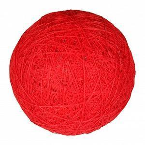 Boule tissu - ø 6 cm - Rouge