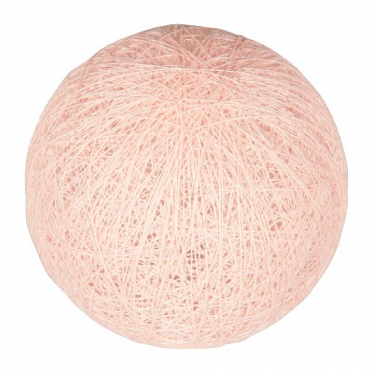 Boule tissu - ø 6 cm - Rose