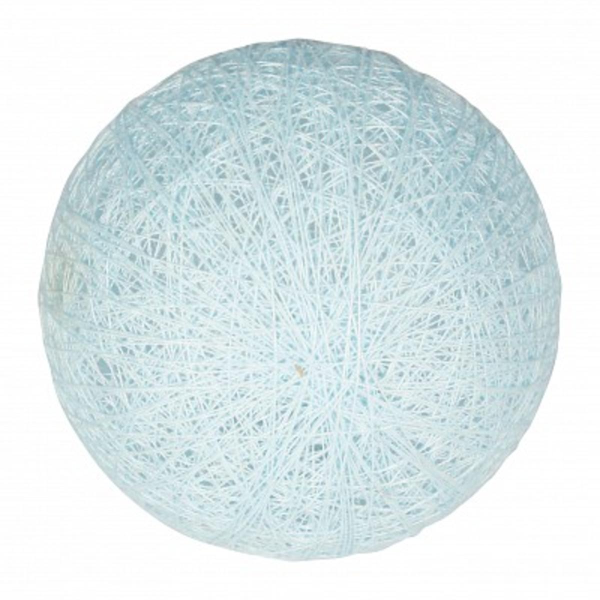 Boule tissu - ø 6 cm - Bleu clair