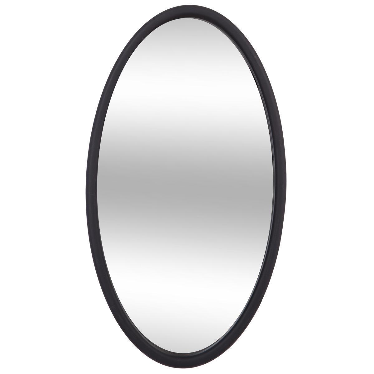 Miroir Mood Ovale - Noir