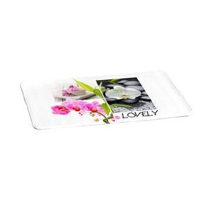 Tapis de bain à imprimé - L 45 x l 75 cm - Multicolore