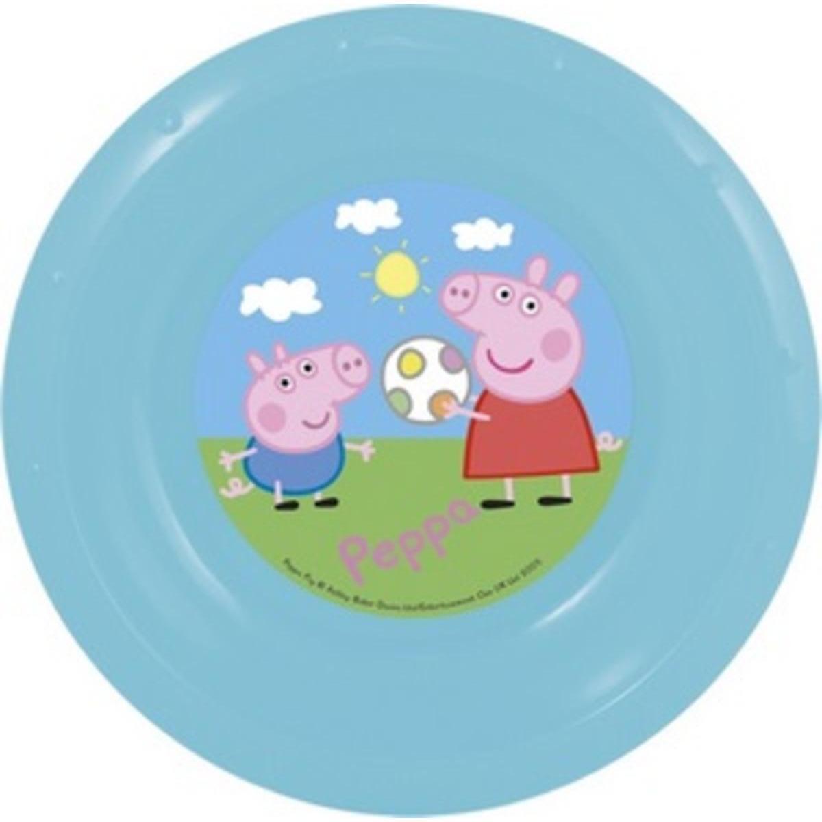 Peppa pigs bol 16.5 cm plastique x 1 pièce ø 3