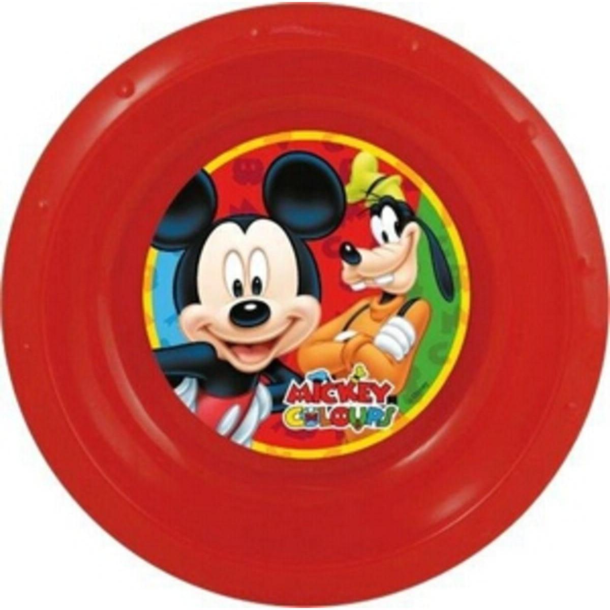 Mickey bol 16.5 cm plastique x 1 pièce ø 5