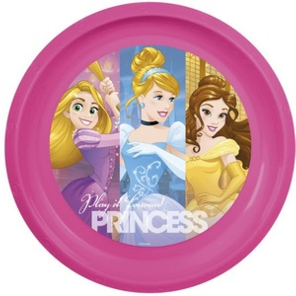 Princess assiette 21 cm plastique x 1 pièce ø 3