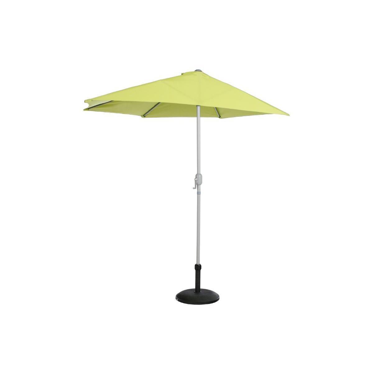 Demi-parasol Serena - ø 2.65 x H 2.35 cm - Vert pistache - HESPERIDE