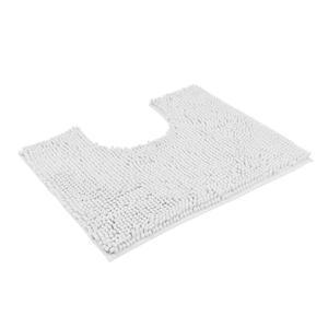 Tapis contour chenille - Blanc