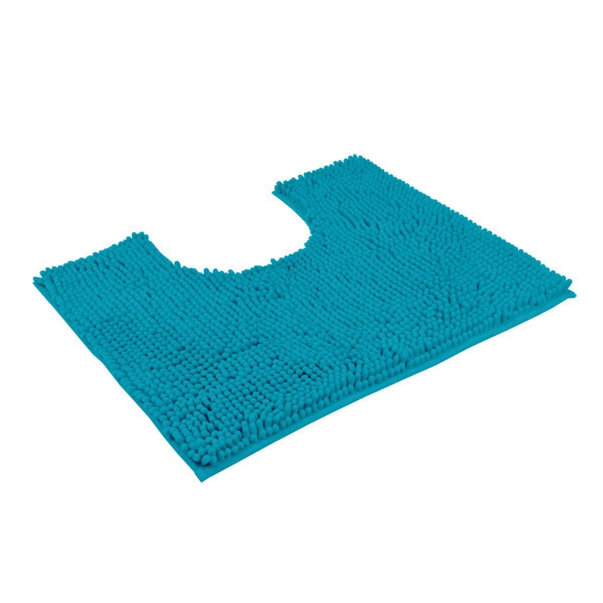 Tapis contour chenille - Bleu