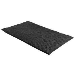 Tapis de bain Chenille - 50 x 80 cm - Noir