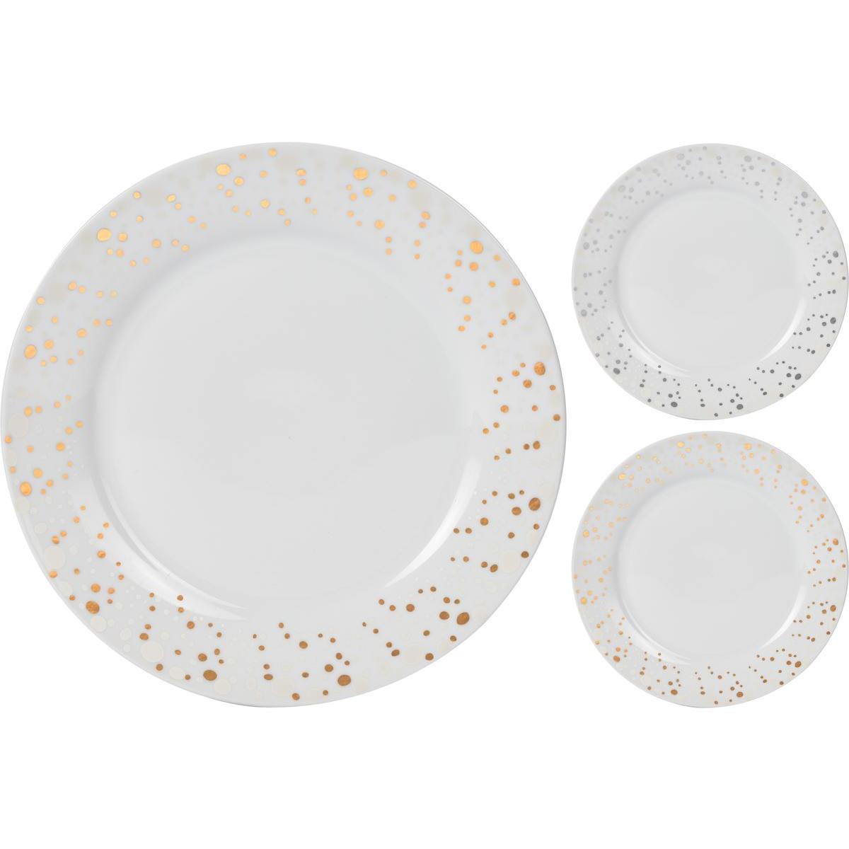 Assiette en porcelaine - ø 27 cm - Différents modèles