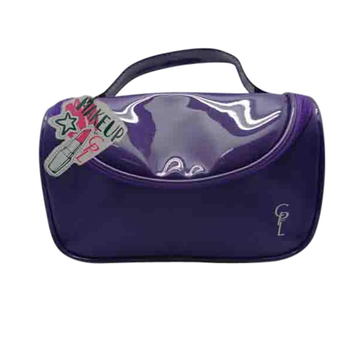 Trousse de toilette - 21 x 10 x H 12 cm - Violet