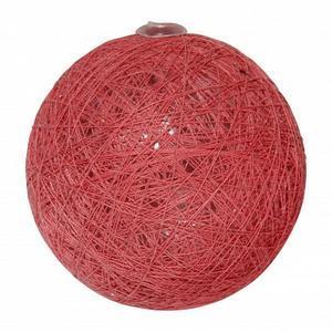 Boule tissu - ø 6 cm - Rose tendre