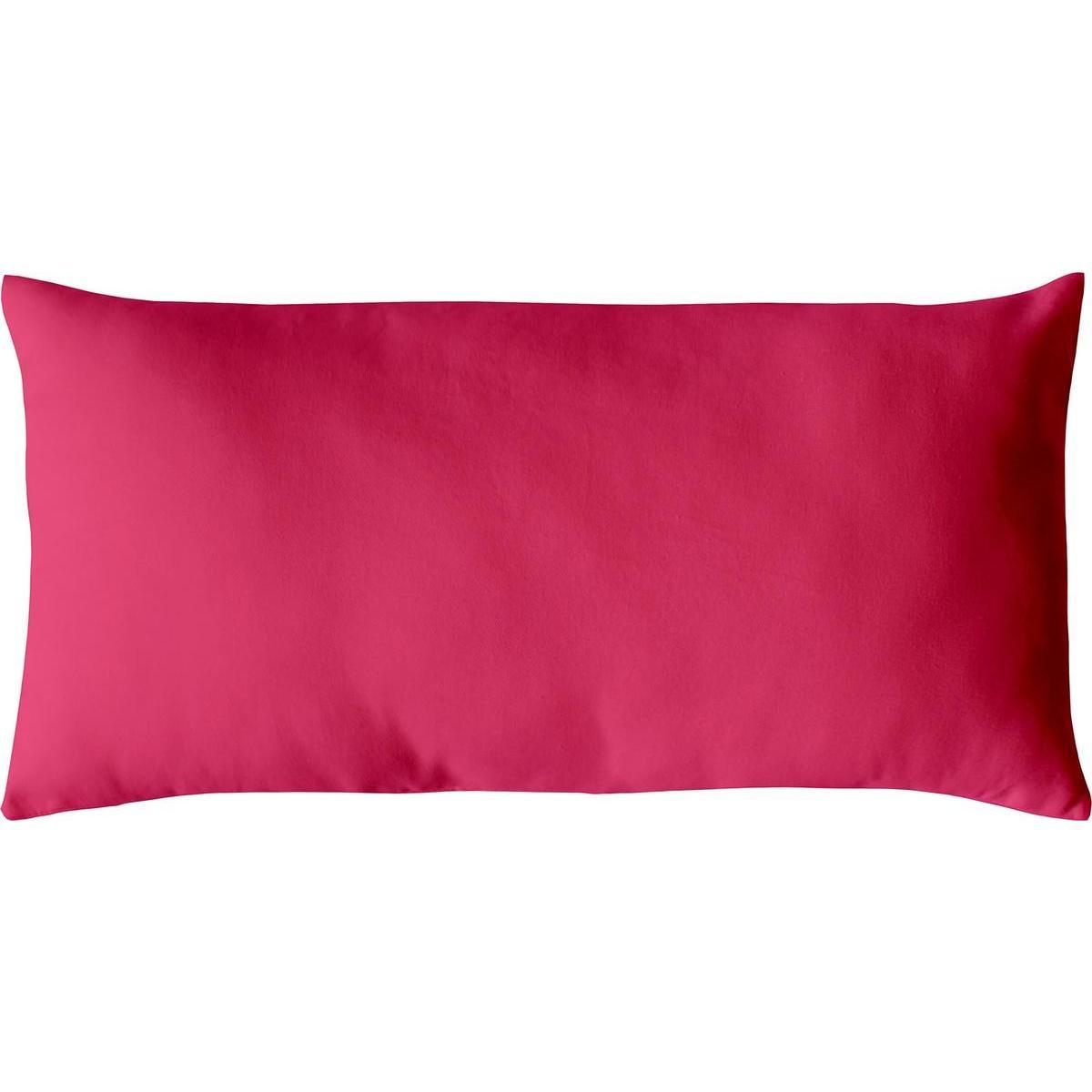 Coussin non déhoussable 30 x 50 cm coloris fuschia