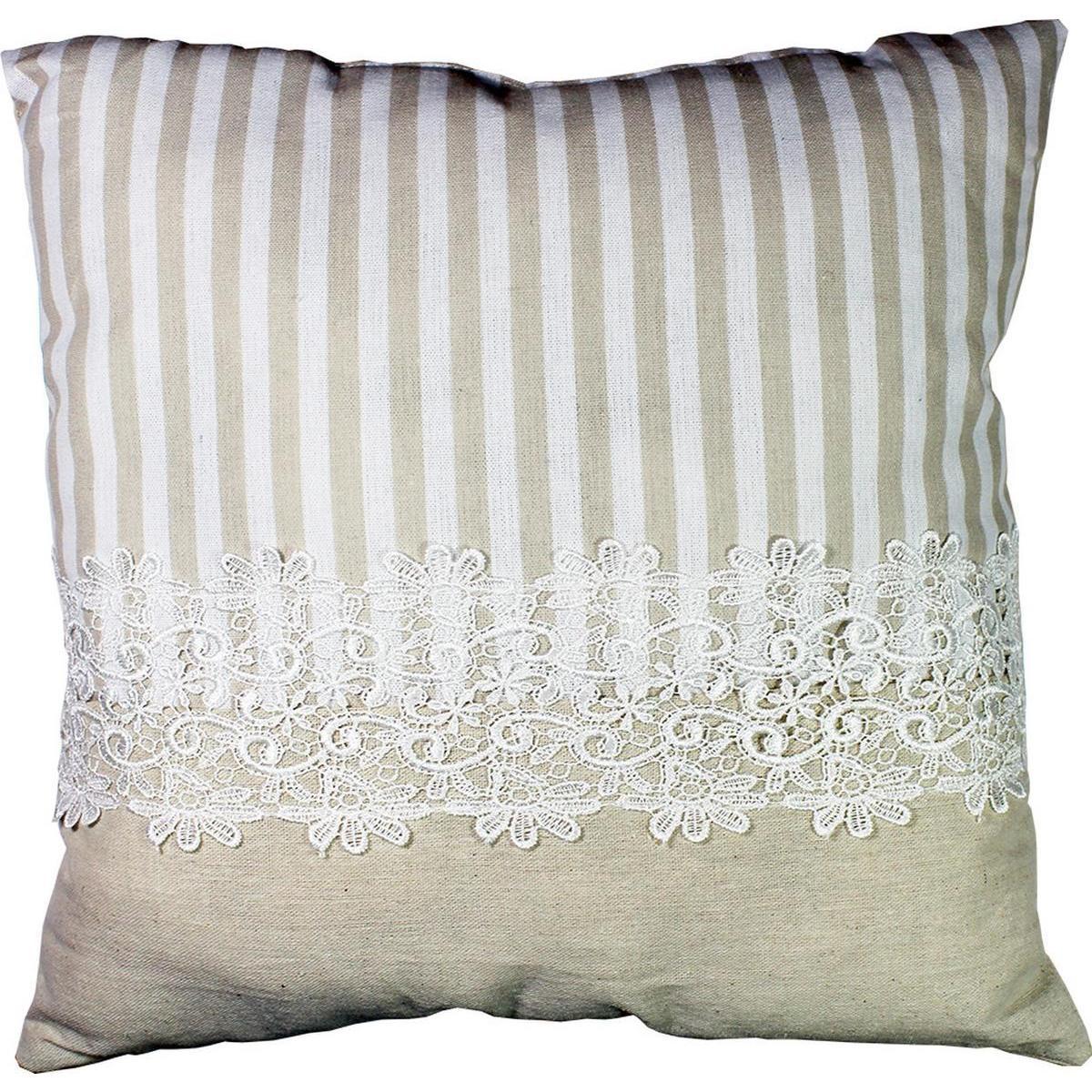 Coussin - 40 x 40 cm - Beige