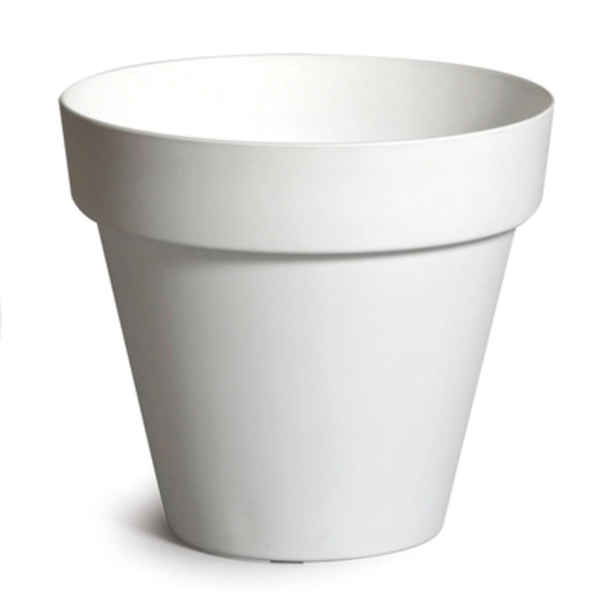 Pot Rio - ø 26 x H 22 cm - Blanc