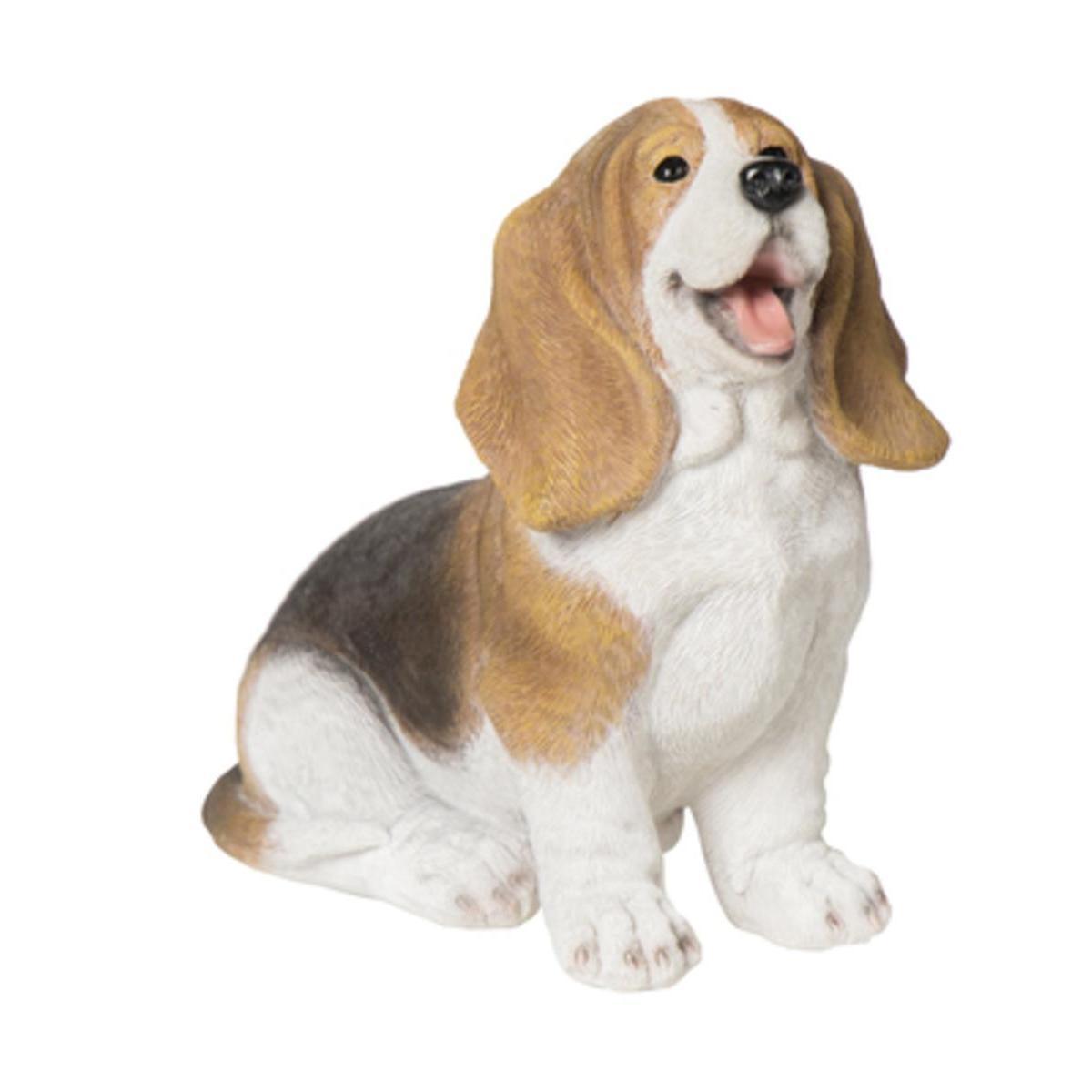 Chiot beagle - 14 x 8 x H 13,5 cm