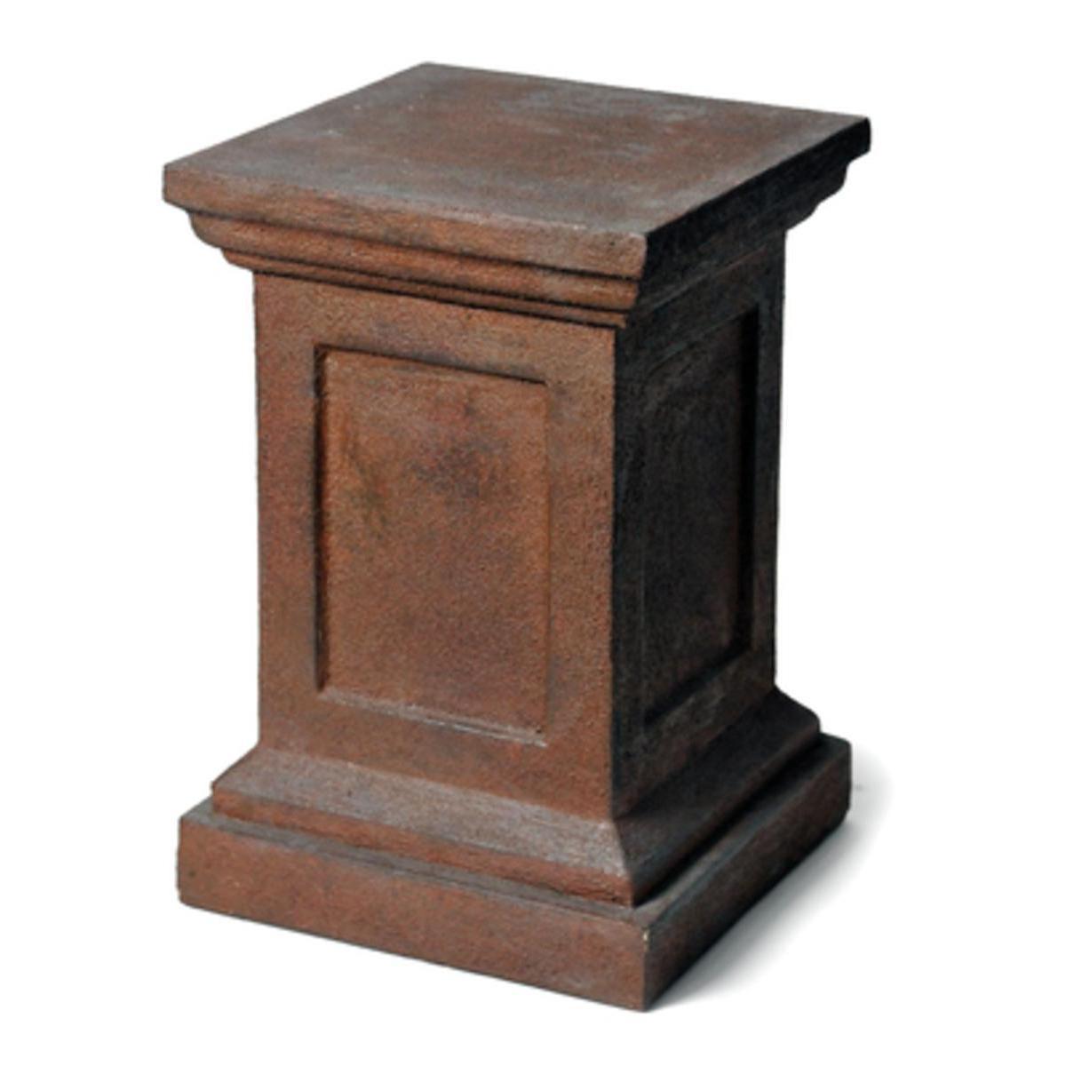 Colonne antique effet rouille