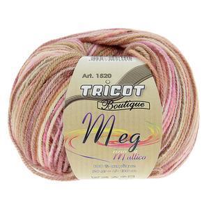 Pelote 50 g fil à tricoter Meg - Multicolore