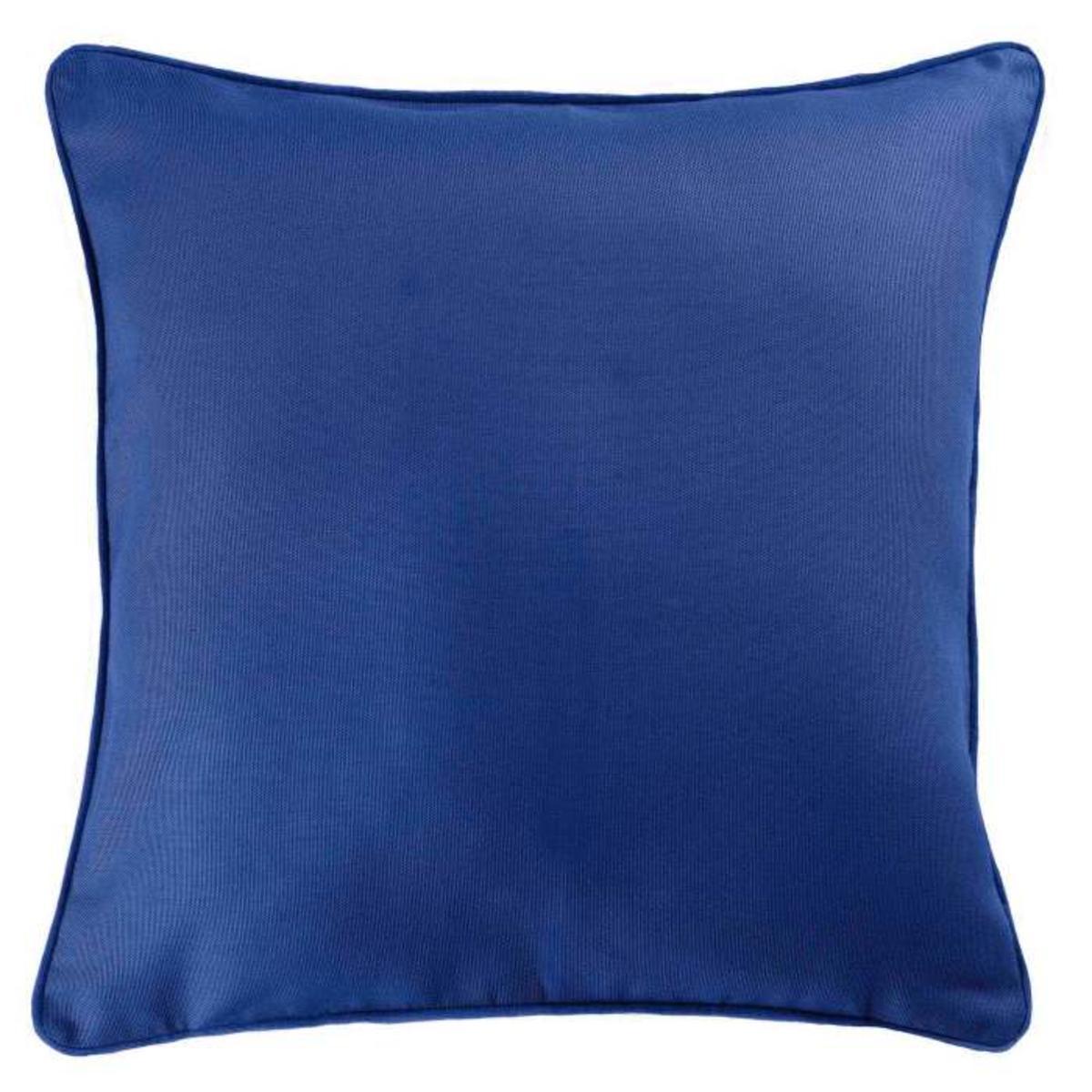 Housse de coussin Panama - 40 x 40 cm - Bleu