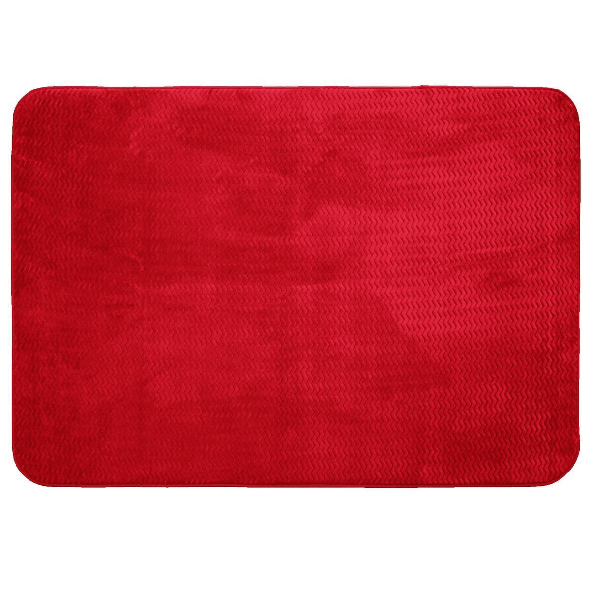 Tapis rectangulaire Zigga - 170 x 120 cm - Rouge