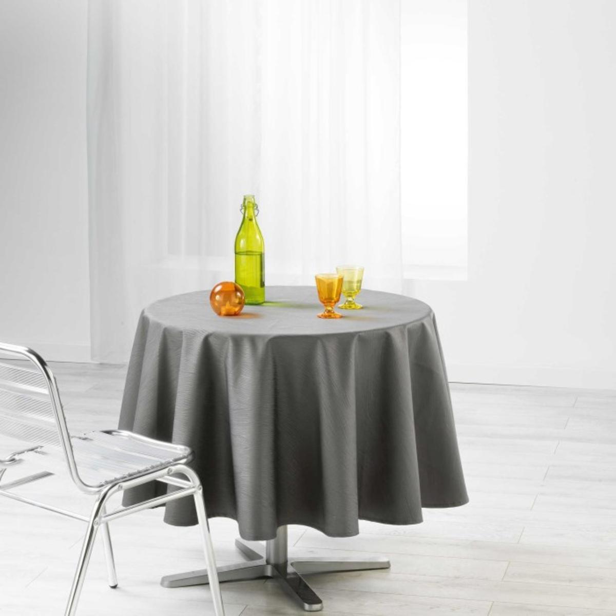 Nappe enduit Liany - ø 180 cm - Gris anthracite