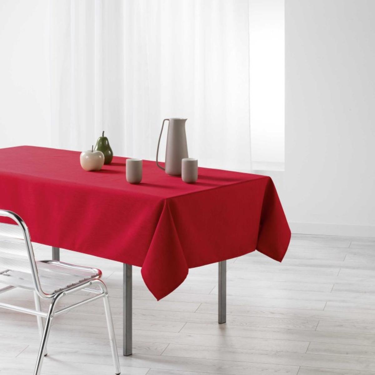 Nappe enduit Liany - 140 x 250 cm - Rouge