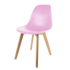 Chaise scandinave coque - Rose