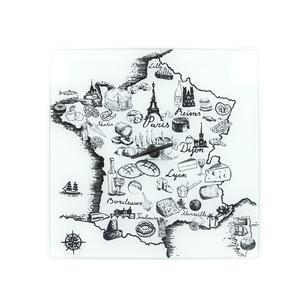 Plateau de fromage carte de France
