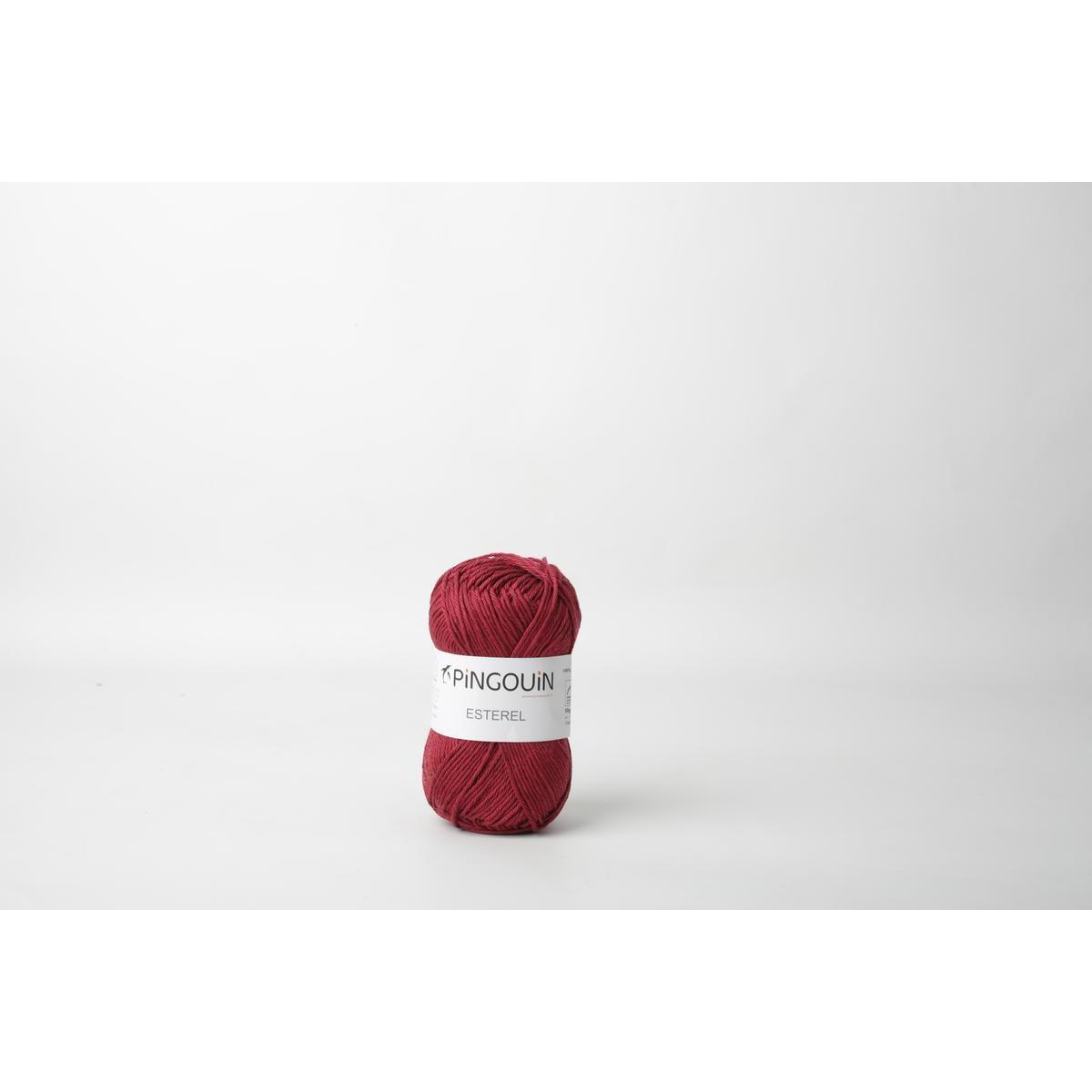 Pelote coton Esterel - 105 m - Bordeaux - PINGOUIN