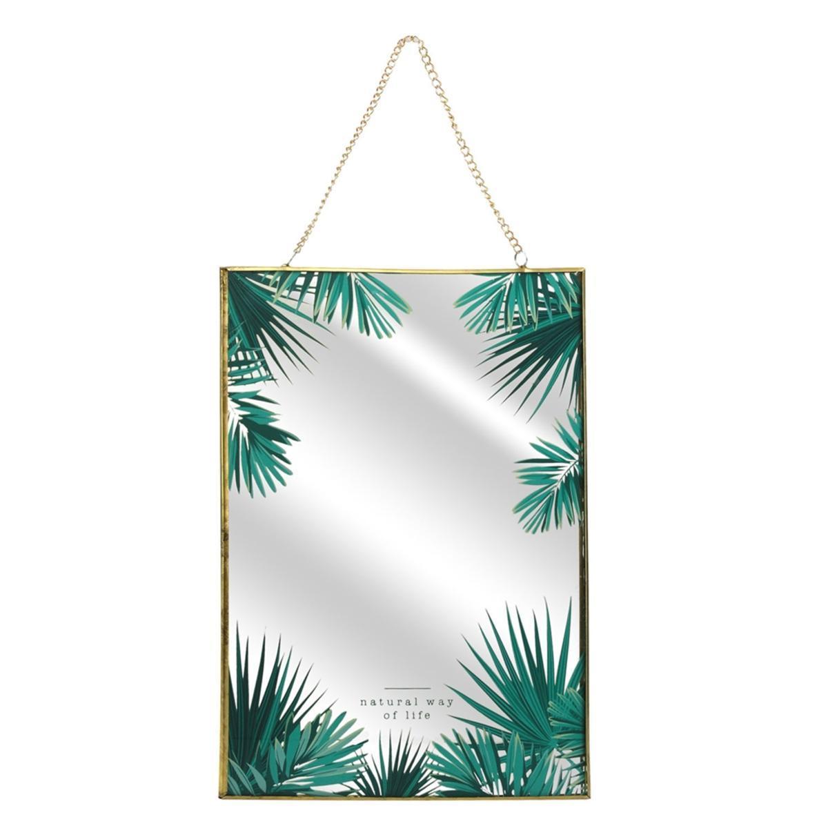 Déco murale miroir - Vert