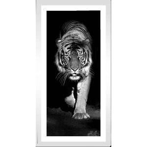 Tableau Tigre - 20 x 40 cm