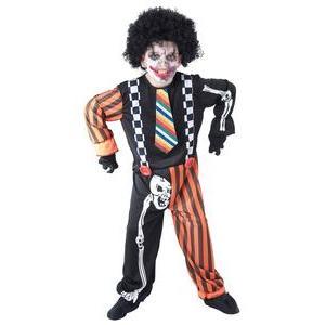 Costume clown de l'horreur - Taille enfant (S) - L 40 x H 2 x l 30 cm - Multicolore - PTIT CLOWN