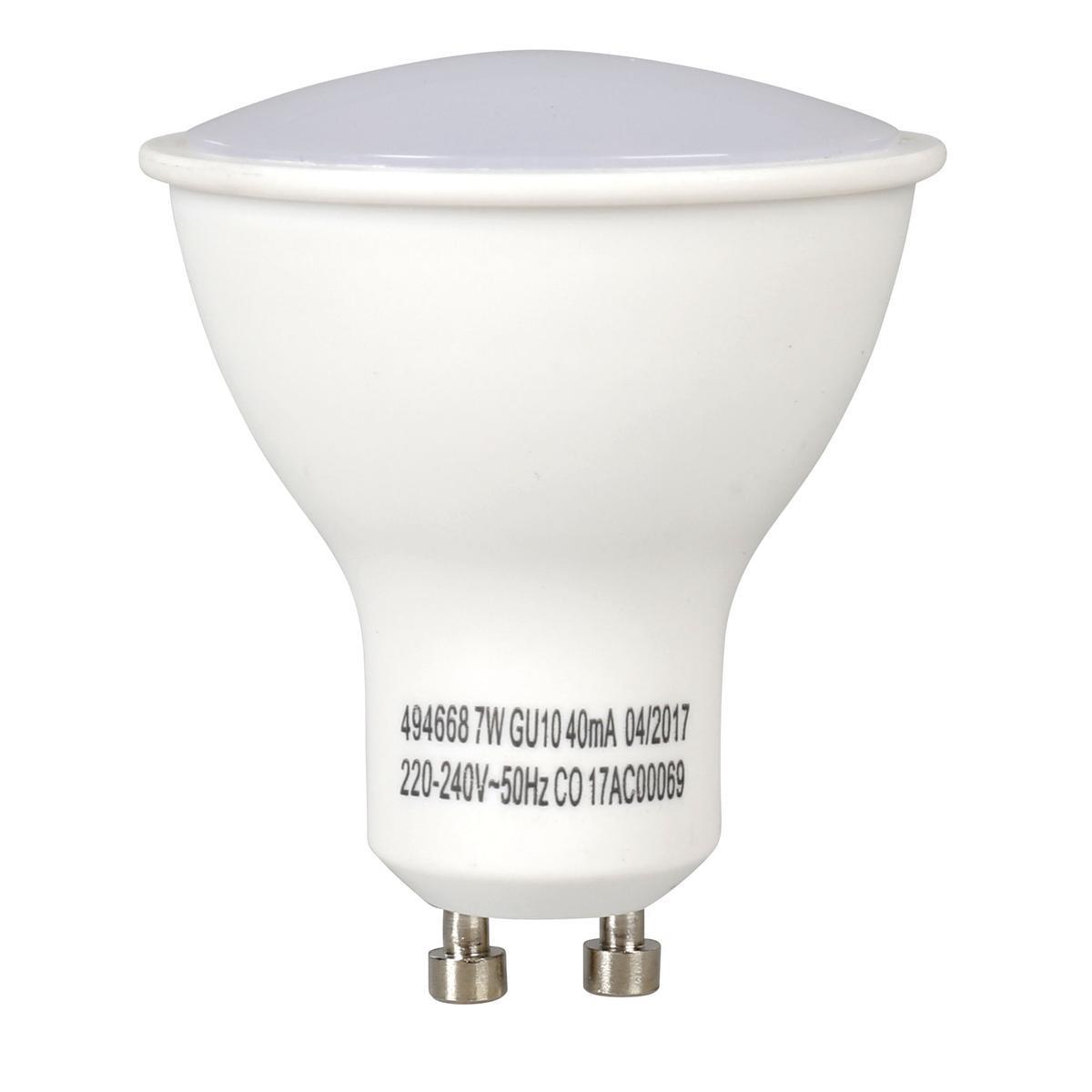 Ampoule LED éco GU10 7 W varia