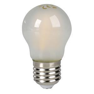 Ampoule LED à filament dépolie sphérique 3 W E27
