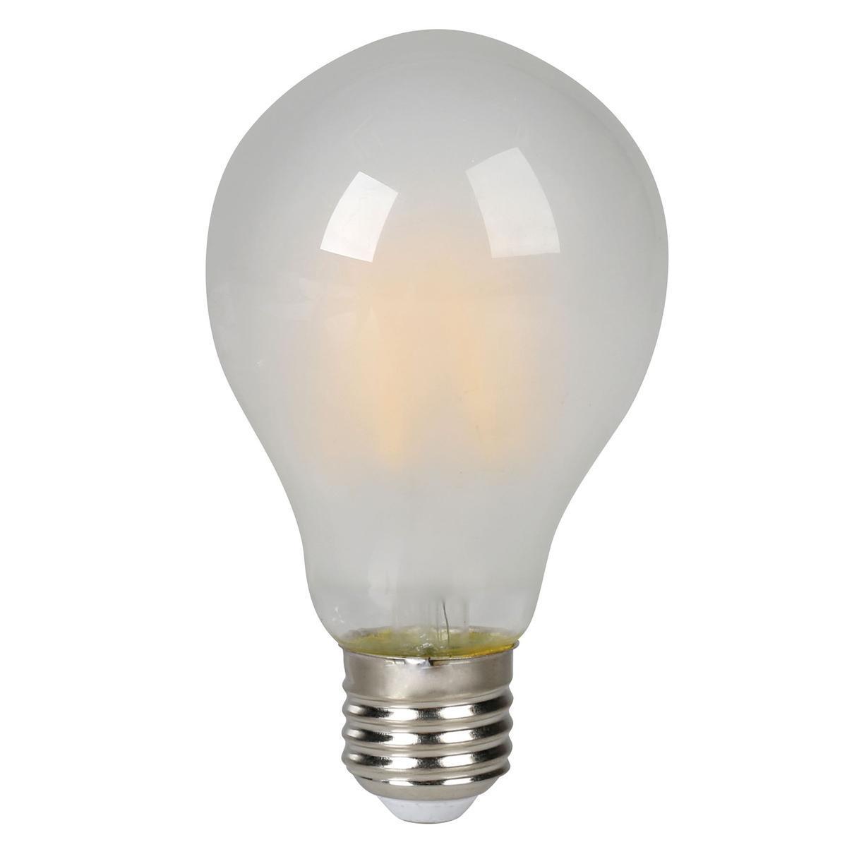 Ampoule LED à filament dépolie 10 W E27